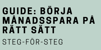 Börja månadsspara