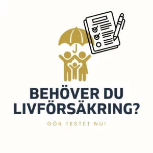 Behöver du livförsäkring?